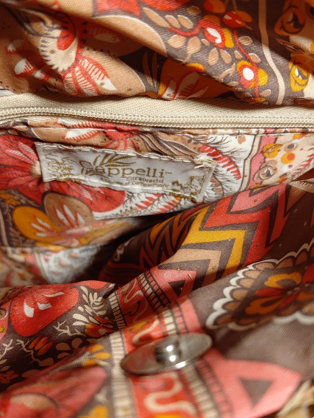 Cappelli Boho Ruffled Straw Bag - Picture 4 of 4
